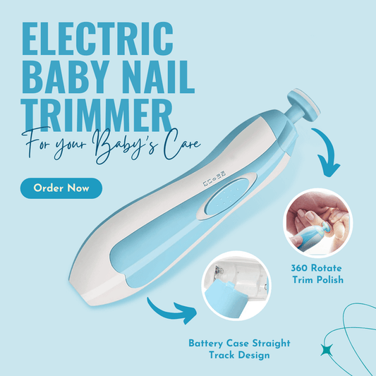 Baby Nail Trimmer – Safe & Silent for Newborns
